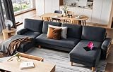 YITAHOME 109 inch U-Shaped Velvet Sectional