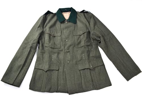 CLAYHU Reproduction WW2 WWII German 1936 M36 Em Wool Field Tunic (M)