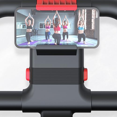 Rodillo abdominal autoenrollable con soporte para codos para entrenar en casa 6