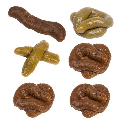 VAEIORP 6 Pcs Fake Kacke Kackhaufen Scherzartikel Fake Scheiße Kackwurst Scheißhaufen Kot Ganz Große Kacke Scheiße Prank Requisiten für Halloween April Fools VAEIORP 6 Pcs Fake Kacke Kackhaufen Scherzartikel Fake Scheiße Kackwurst Scheißhaufen Kot Ganz Große Kacke Scheiße Prank Requisiten für Halloween April Fools