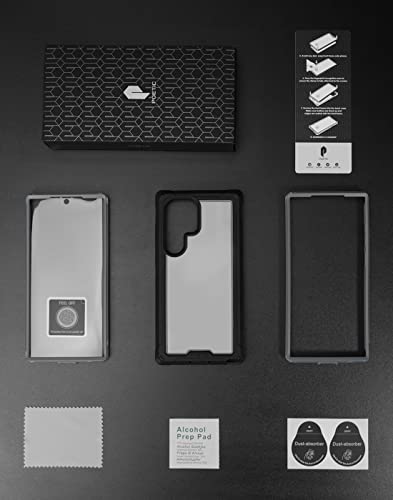 Coque de protection intégrale hybride S23 Ultra antichoc - 7