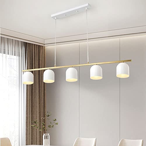 Lampe à suspension rétro en fer forgé noir et lustre E26 réglable - 4
