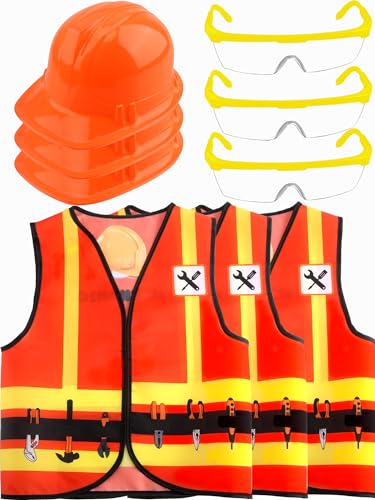 Disfraz infantil construcción 9 piezas para niños miniatura 1