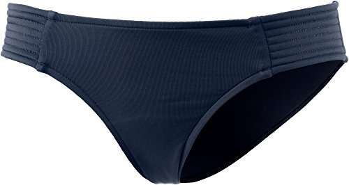 Image of SEAFOLLY Women's Standard Quilted Hipster Bikini Bottom Swimsuit, Indigo, 6