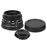 【Distancia focal de 25 mm】 El objetivo utiliza un objetivo de 25 mm y componentes ópticos avanzados, lo que garantiza una nitidez total y una conducción de luz de alta eficiencia.