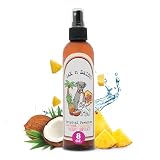 Jax N Daisy Tropical Pawadise Spray a Delightful Tropical Scent all Natural Good for Coat Skin Long Lasting Deodorizing Spray dog Perfume Deodorant for Smelly Dogs pet Perfume