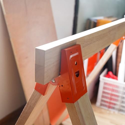 NISHZHU Holzbearbeitungstisch Mobile Halterung Befestigungsclip Sägebockclips Zimmerei Möbelverstärkungsklemme Hardware-Verbindungsstücke