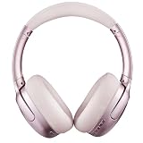 Intenso O400HA słuchawki nauszne – Hybrid Active Noise Cancelling, czas pracy do 75 godzin i Bluetooth 5.3, tryb muzyki, tryb przejrzystości i szybki czas ładowania, różowe