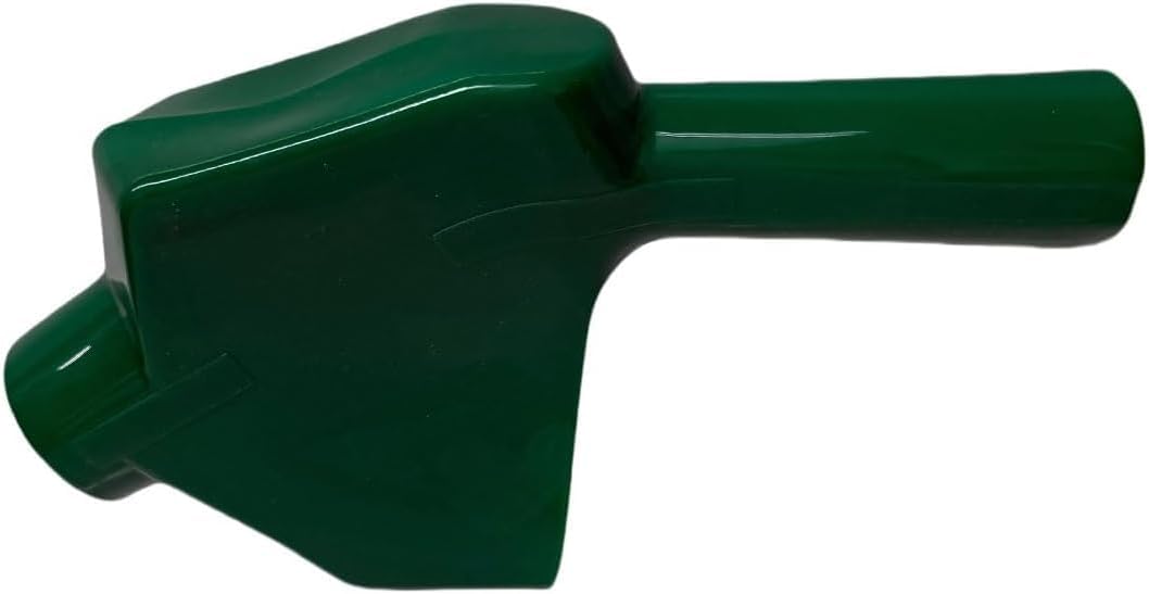 3/4" NPT Fuel Nozzle Cover, Green and Red Hand Insulator, Rubber Plastic Gas Pump Cover, Gas Pump Nozzle Handle Cover (Green)