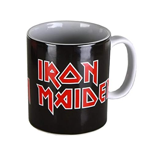 Iron Maiden Iron Maiden Logo Unisex Taza Negro/Rojo/blanco, cerámica, 0,3 l | Ya disponible en tu tienda friki favorita! En mundofriki.es! Iron Maiden Iron Maiden Logo Unisex Taza Negro/Rojo/blanco, cerámica, 0,3 l | Ya disponible en tu tienda friki favorita! En mundofriki.es!