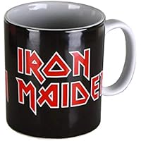 Iron Maiden Iron Maiden Logo Unisex Taza Negro/Rojo/blanco,