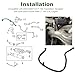 Fuel Vapor Vacuum Tube 5L3Z-9D289-A Compatible with 2005-2008 F-150/Expedition/Lincoln Navigator, 2006-2008 Lincoln Mark-LT Models w/ 5.4L Engine