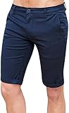 Slim Evoga Jeans Pantacourt Homme Cargo Denim Bleu Casual Da 42 A 54 - Bleu Micro de Fantaisie, 50