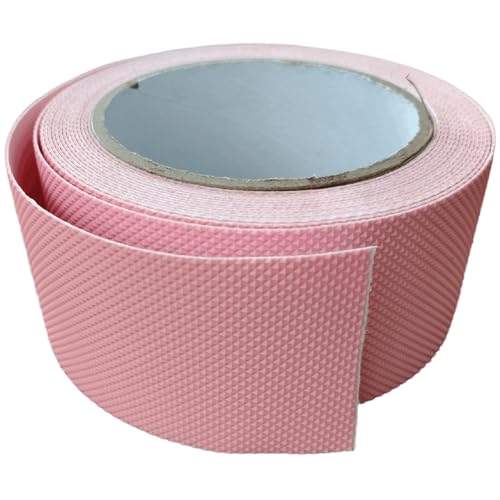 Image of Anti Slip Tape 2 Inch Wide, Waterproof Grip Adhesive Heavy Duty High Traction Friction for Indoor /Outdoor Steps (17 Ft /Pink).