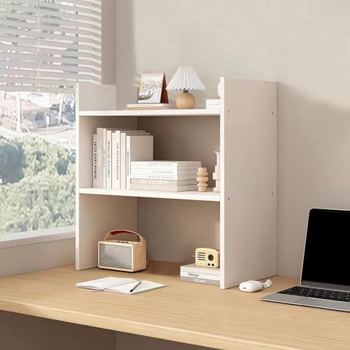 AUSHOPLAH Moderna estantería de madera para escritorio 42 x 40 15 cm estantes para oficina estudio
