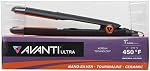 Avanti Ultra Nano-Silver, Tourmaline and Ceramic Flat Iron, Black
