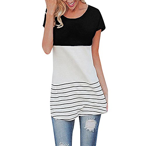 Maternity T Shirt - Lace Splice Pregnant Nursing Tank Top - Baby Bump