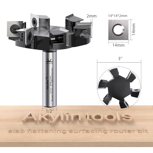 Akylin CNC Slab Flattening Router Bit