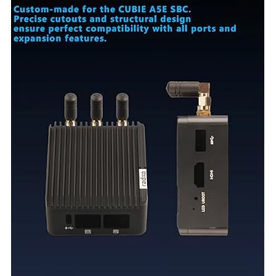 Radxa Metal Case 7264 for Cubie A5E, Ultra-Compact Mini Case