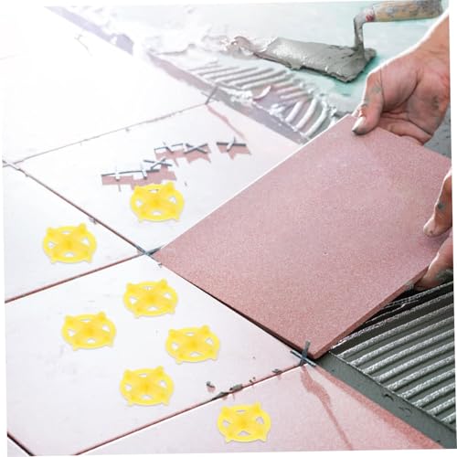 Telituny Fliesen Fugenkreuze, 100 Stück Fliesenkreuze Kunststoff Fliesenzubehör Fliesenverlegehilfe Fliesen-Abstandhalter für DIY Pflasterung Fliesenwand Fliesenleger Gartenplatten(2,0/2,5 mm)