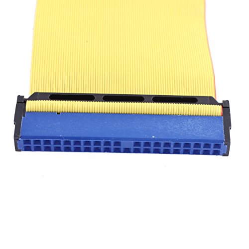 Cable IDE HDD ATA 40 Pin 40cm Amarillo miniatura 3