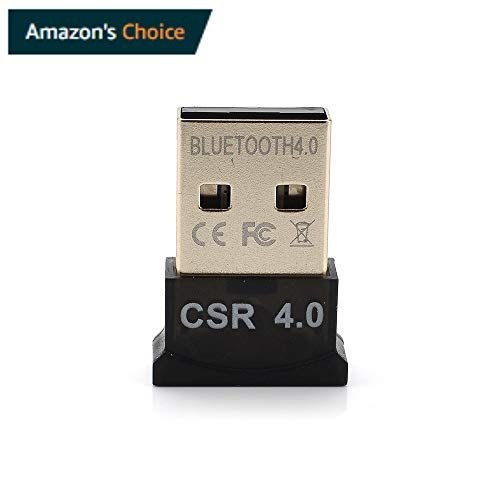 CSR 4.0 Mini USB Wireless Bluetooth Dongle Adaptador Azul geblinkt Wind ows98, 98SE, ME, 2000, XP, Vista, Windows7/8/10 Transmisor para PC, Auricular, Laptop, teclado, ratón,