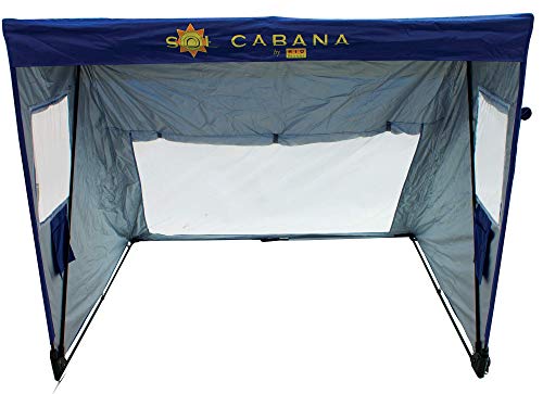 RIO Brands Beach Sol Cabana Sombrilla portátil azul miniatura 5