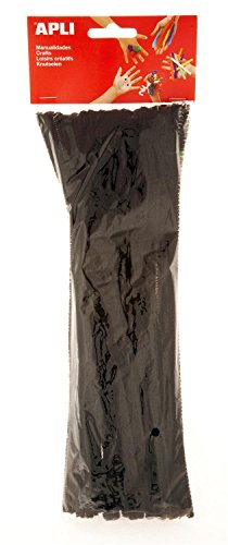 APLI KIDS - Bolsa Limpiapipas negro, 50 uds