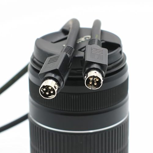 Image of Compatible with Edifier R1700BT /R1850DB /M60 /M90 Master-Slave Speaker Link Cable, 4-Pin High-Flexibility Pure Copper Audio Cable, Dual-Shielded Interconnect Wire - Lossless Audio Transmission (4.92ft)
