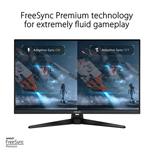 TUF Gaming VG32AQA1A Monitor Gaming 32”, WQHD, OverClock fino a 170 Hz, Tecnologia Extreme Low Motion Blur, Freesync Premium e Shadow Boost, 1 ms (MPRT), HDR, DisplayWidget Lite, Nero - Monitor - Immagine 3