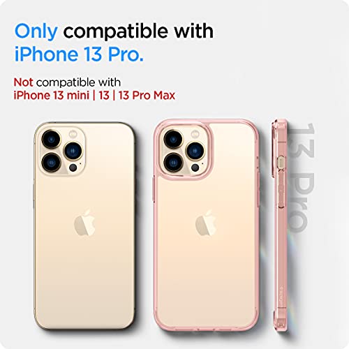 Image of Spigen Ultra Hybrid Back Cover Case for iPhone 13 Pro (TPU + Poly Carbonate | Rose Crystal)