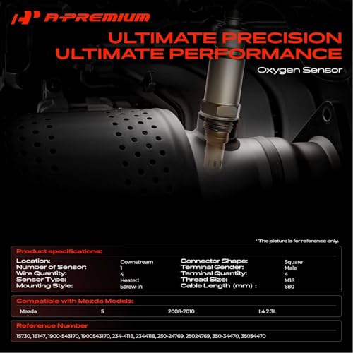 Sensor de Oxígeno A-Premium para Mazda 5 2008-2010 miniatura 2