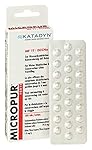 Katadyn Micropur Forte MF 1t tabletas de purificac...: Utiliza iones de plata y cloro Tiempo de contacto: 30 min para las bacterias y los virus 2 h de Giardia en el agua clara. 100 Tabletas 1 tableta = 1 Litro Periodo de validez: 5 años
