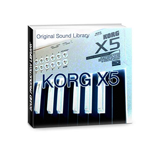 Korg X5 X 5d/X5DR/05R/W – Large original Factory and New crea Ted Huge Sonido Library and Editors on CD or Download