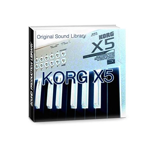 Korg X5 X 5d/X5DR/05R/W – Large original Factory and New crea Ted Huge Sonido Library and Editors on CD or Download