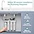 One Set of Filters for T2-600T Reverse Osmosis System Replacement Cartridges