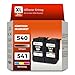 Produktbild ANKINK Kompatibel Tintenpatrone Druckerpatronen als Ersatz für Canon PG 540XL CL 541XL PG540 CL541 Patrone 540 541 XL für TS5150 TS5151 TS5100 MG3600 MX525 MX520 MG3650 MG4200 MX475 Schwarz Farbe 2 PK