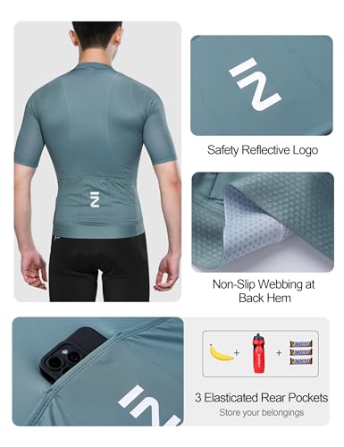 Ourlets antidérapants pour ce maillot vélo évitant les remontées - 5
