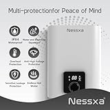 2.65 Gallon Electric Mini Tank Water Heater, 110V 1500W Instant Hot Water Heater, Compact Electric Storage Water Heater, Point of Use On Demand Under Sink Water Heater for Home Kichen Bathroom - Image 2