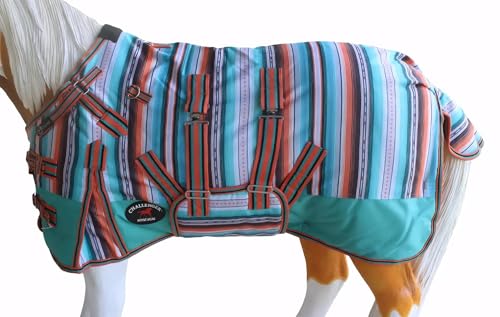 Image of Challenger 1200D Miniature Weanling Donkey Pony Horse Foal Winter Blanket Serape 51984B
