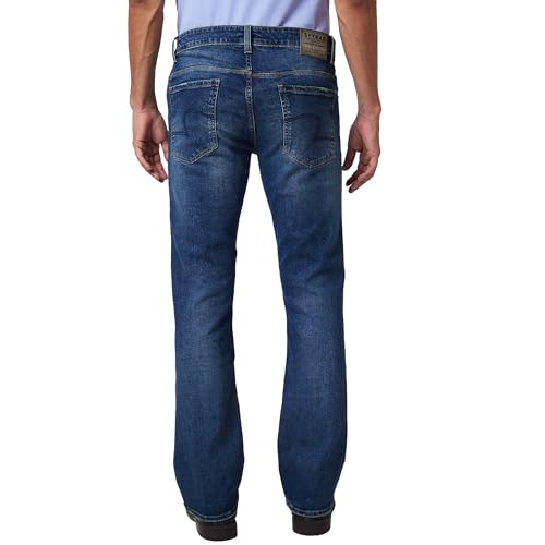Image of Spykar Men's Rafter Regular Fit Mid-Rise Jeans