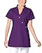 Produktbild CLINIC DRESS Kasack Damenkasack für Krankenpflege und Altenpflege mit Brusttasche Mischgewebe 95° Wäsche lila 40