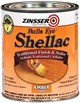 Rust-Oleum Zinsser 704H 1-Quart Bulls Eye Amber Shellac