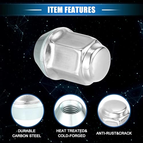 Pernos de Rueda M12x1.5 6509769AA para Chrysler Grand Caravan Pack de 10 6