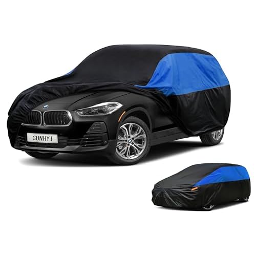 BMW Car Cover Custom Fit BMW X2 Waterproof All Weather, Lightweight Full Car Cover Outdoor Sun UV Rain Dust Snow Wind Protection. 10 BMW X2 10 BMW