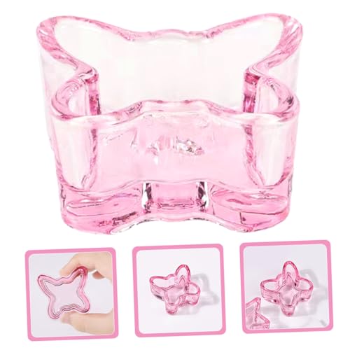 Vaso Dappen para Uñas Acrílicas en Forma de Mariposa miniatura 3