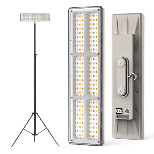 Portable Rechargeable LED Work Light with Tripod
