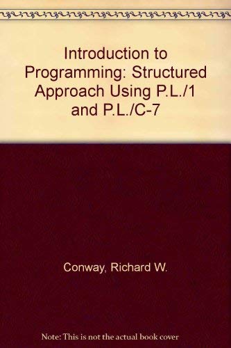 Introduction to Programming: Structured Approac... 0876264100 Book Cover
