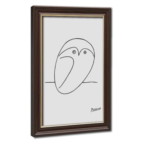 Toile Pablo Picasso chouette pour habiller un mur blanc vide