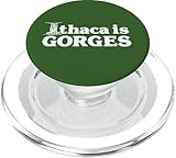 Camiseta Ithaca is Gorges PopSockets PopGrip para MagSafe
